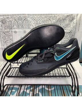 NEW Nike Zoom Rotational 6 Anthracite Track & Field Throwing FZ9606-001 Mens 10